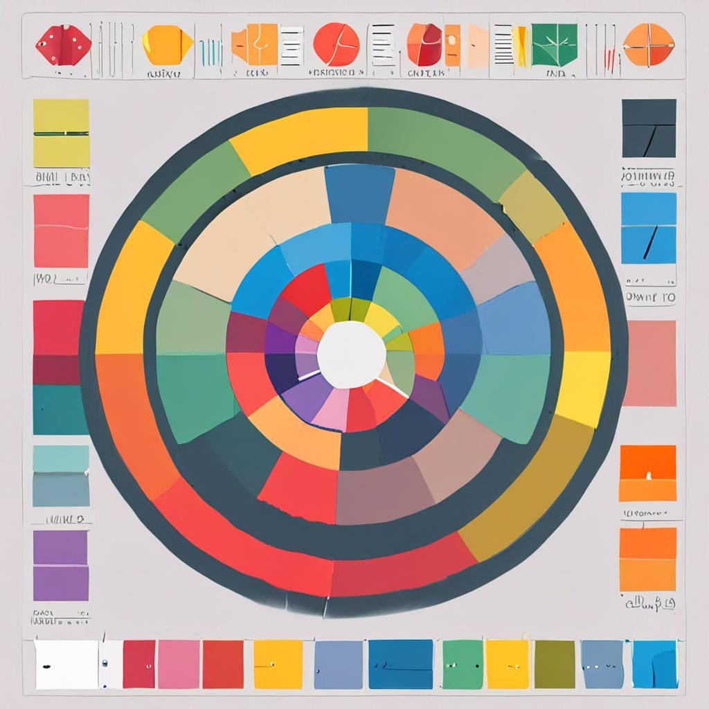 technical color chart
