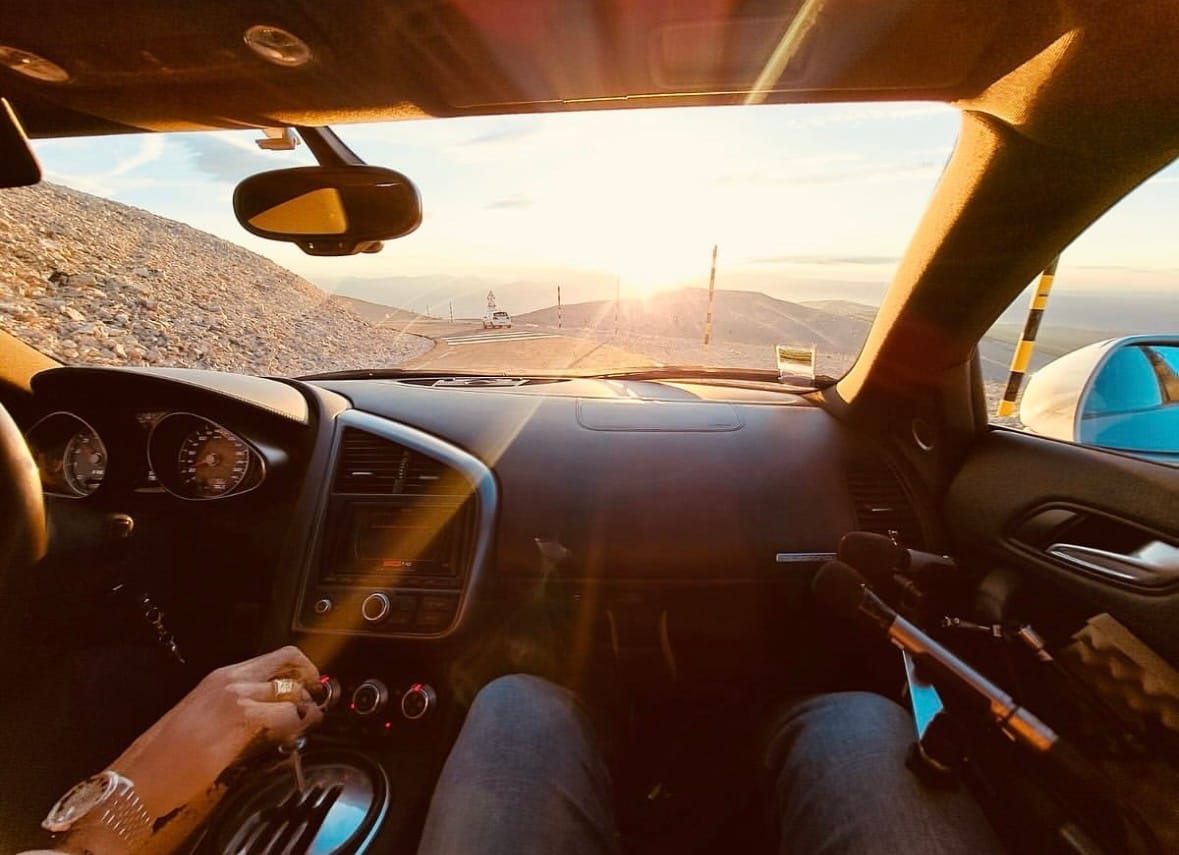 Tournage du court métrage C’était un rendez-vous sur les routes du Vaucluse