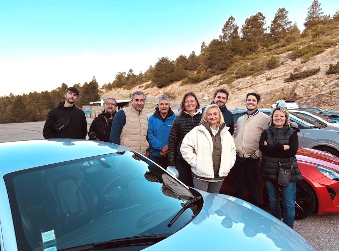 Tournage de C’était un rendez-vous sur les routes menant au Mont Ventoux