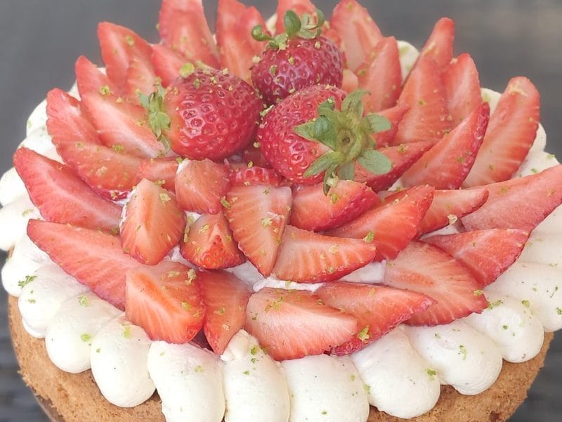 La tarte aux fraises de Lyne