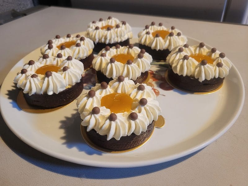 Les tartelettes à la mangue de Martine