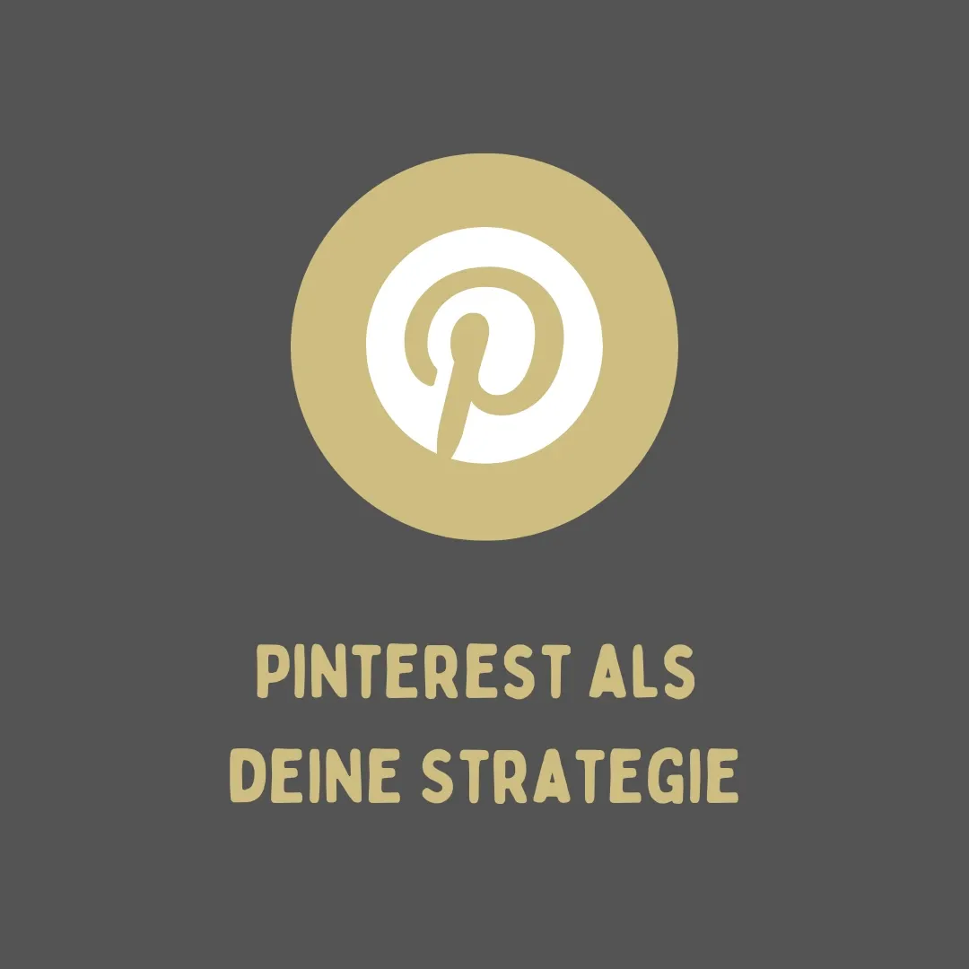 Du hast schon ein Onlline Business und willst wissen, wie du die geniale Suchmaschine Pinterest gezielt einsetzt, um mehr Traffic und Reichweite zu erzielen? Dann wirf einen Blick auf meinen Blogbeitrag „Pinterest als deine Strategie“ und entdecke weitere effektive Tipps, wie du die Plattform für dein Business nutzen kannst!