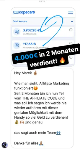 Erfahrungen zum The Affiliate Code - von Marek Rühl