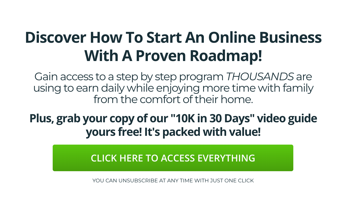 Start An Online Business Today!