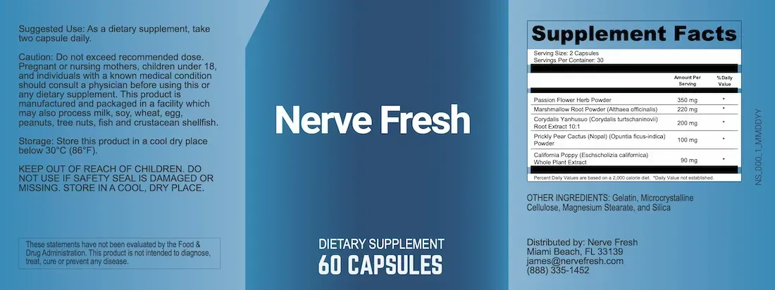 nerve fresh how to take