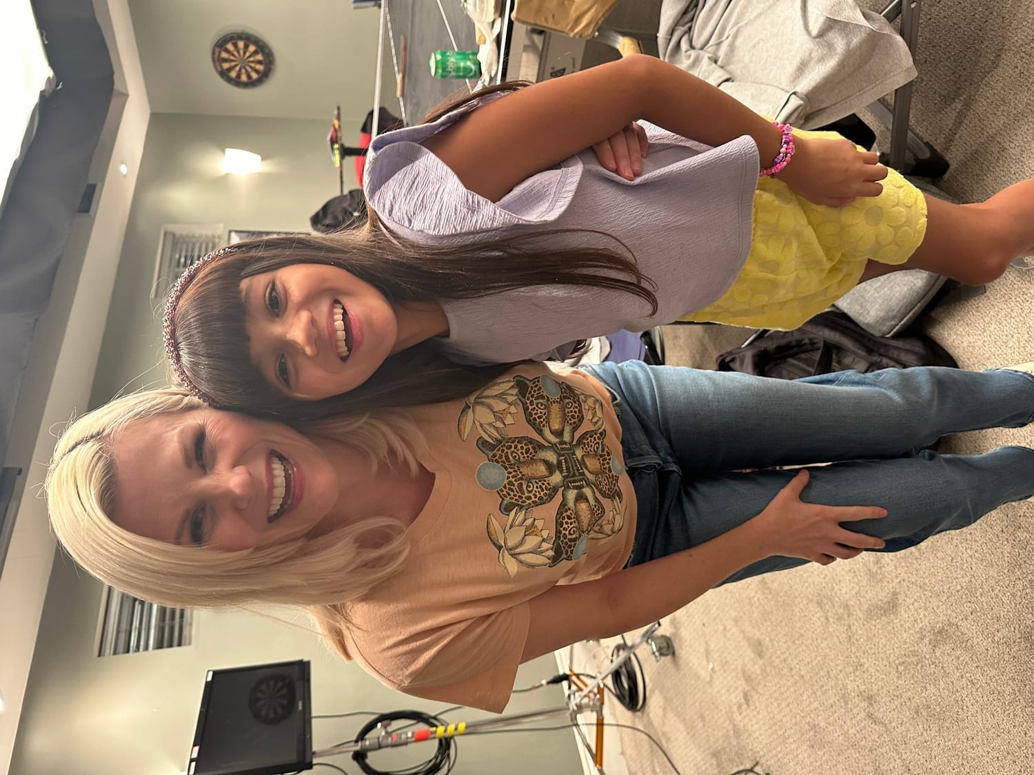 Vanessa Fox with Jennifer Robertson on Ginny & Georgia