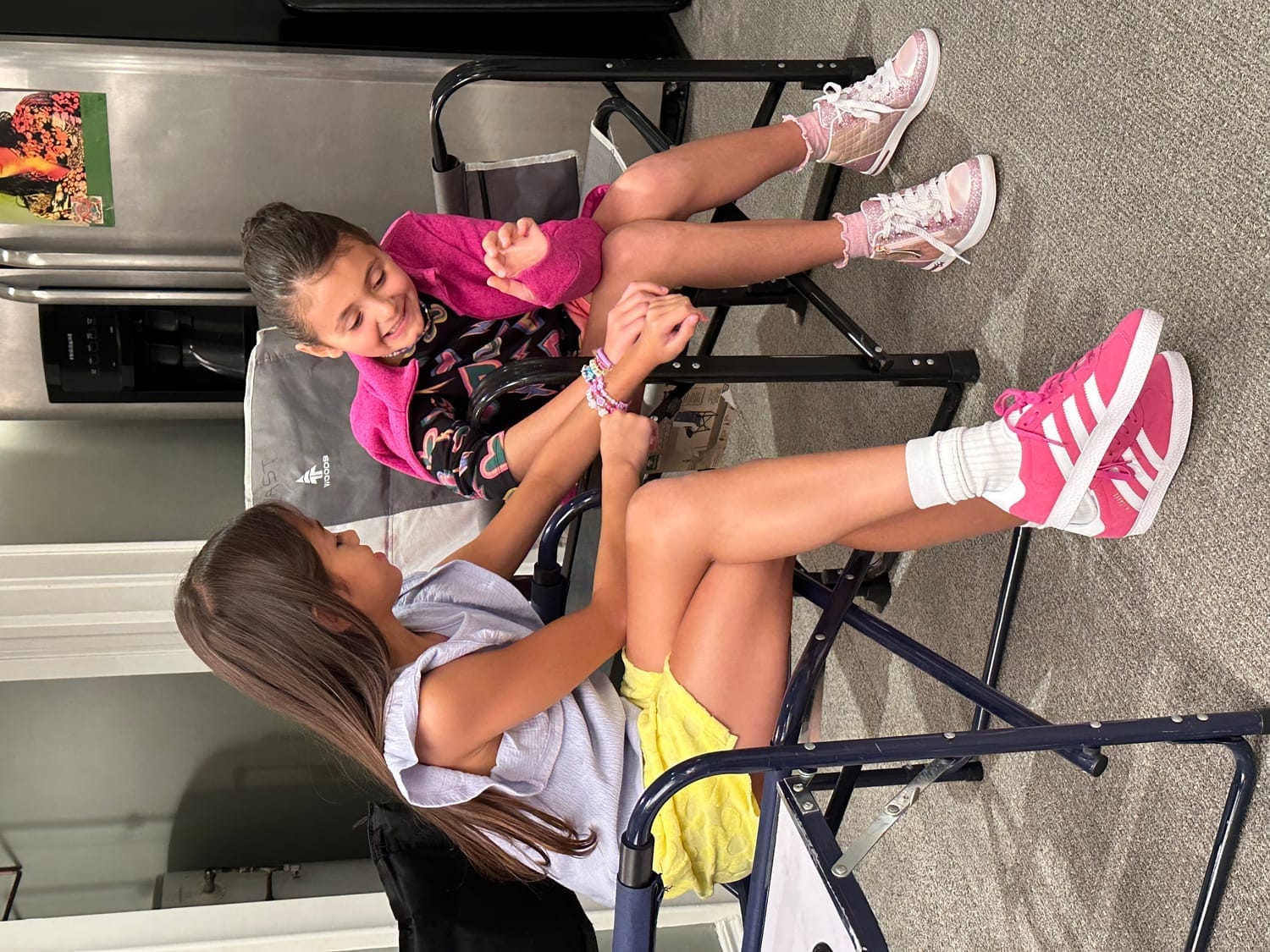 Vanessa Fox with Matilda Legault in Ginny & Georgia.