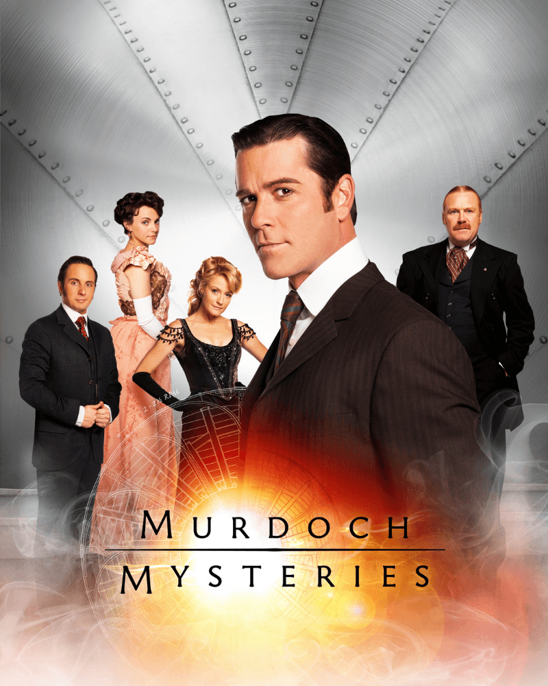 Vanessa Fox appearing in Murdoch Mysteries on CBC Television
