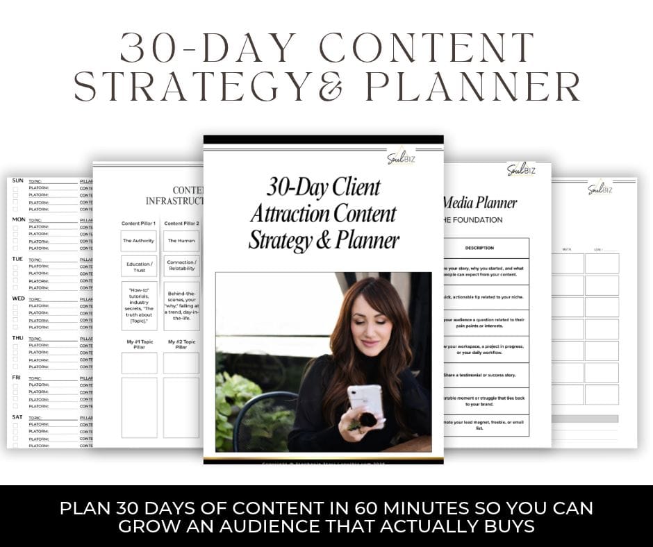 30-Day Content Planner
