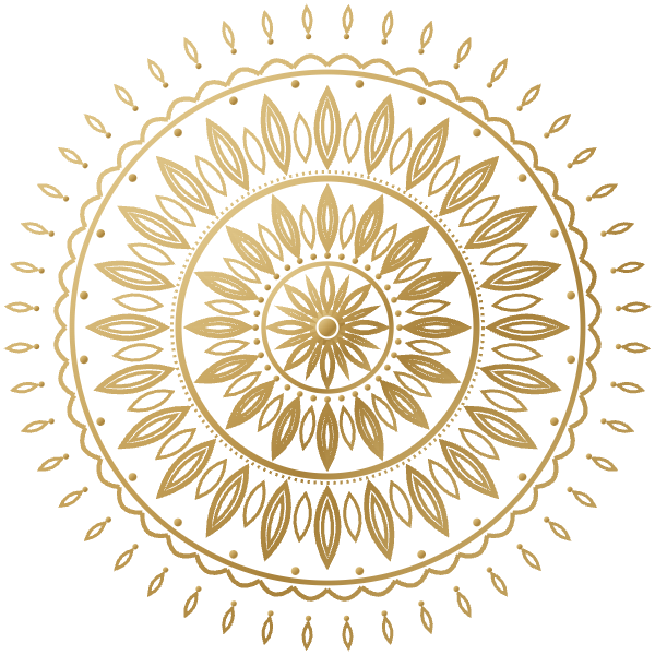 Gold mandala