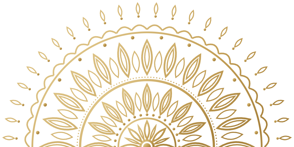 Gold mandala