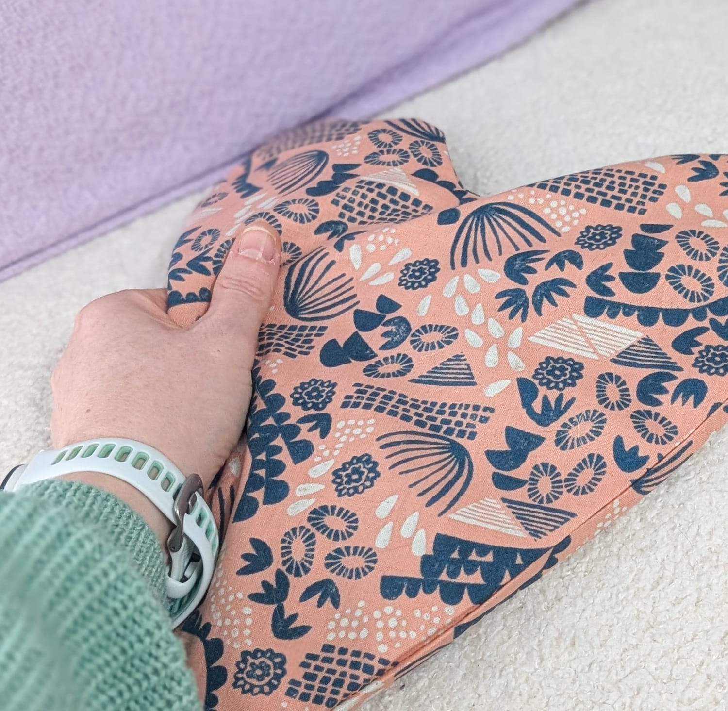 Wärmekissen Heisses Herz von Cutting Corners Design