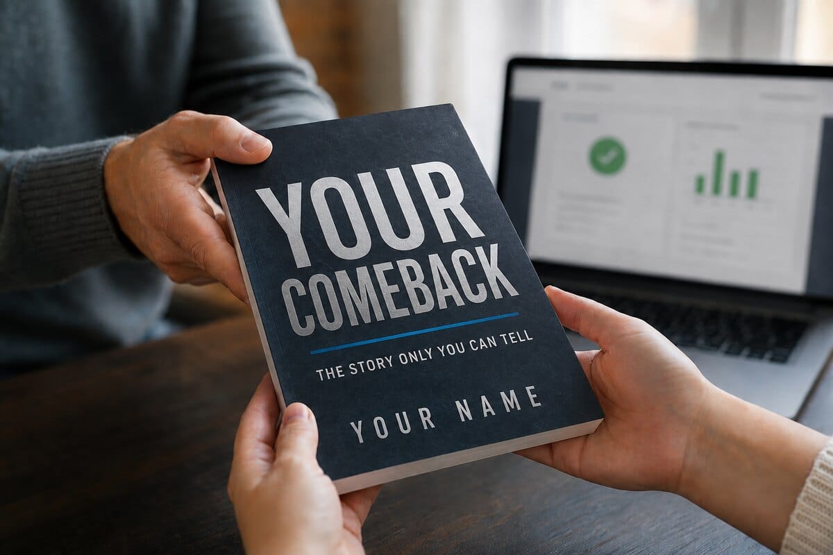 Publish the Finished book and place it into another person's hands