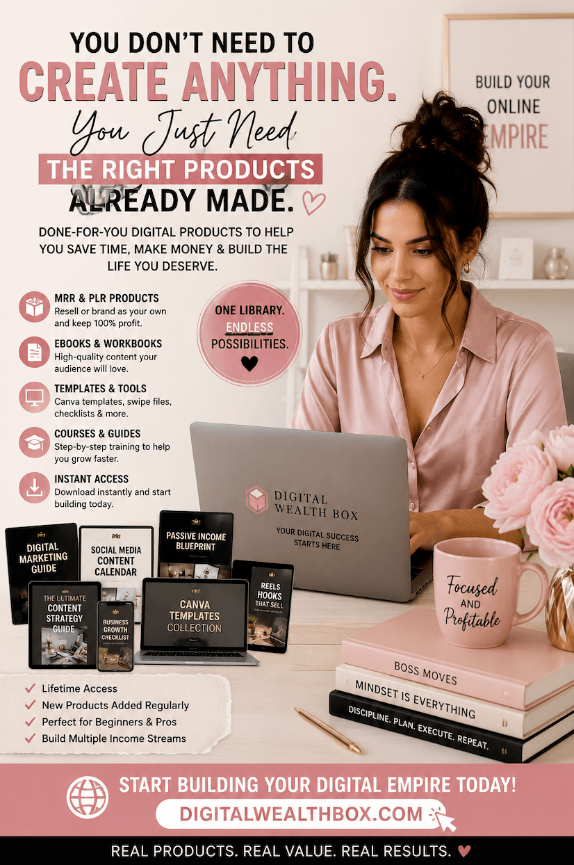 Digital Wealth Box - 1000+ Done For You Digital Products