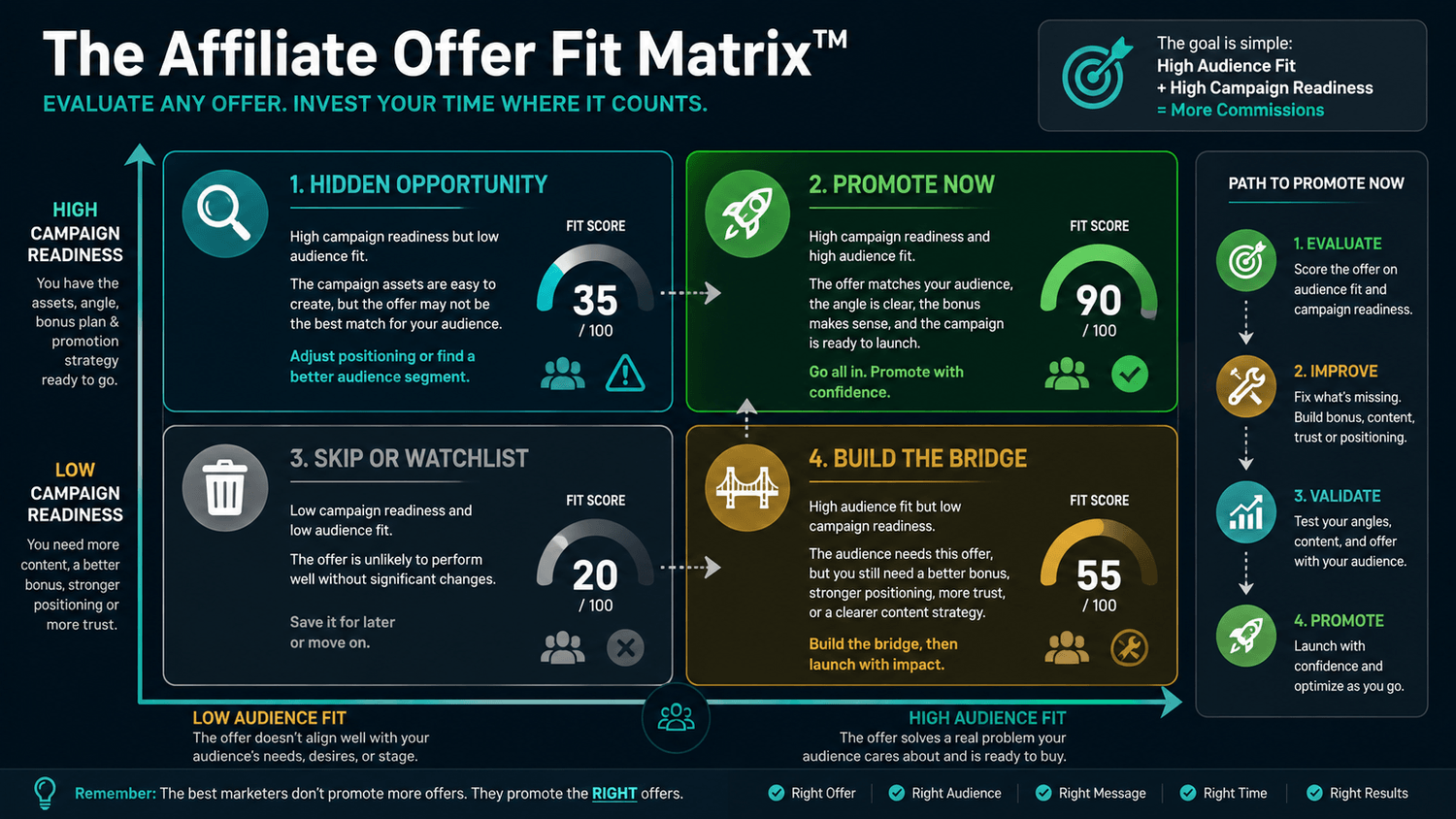 A Simple Visual Framework For Choosing Better Affiliate Offers Before You Waste Time Building The Campaign