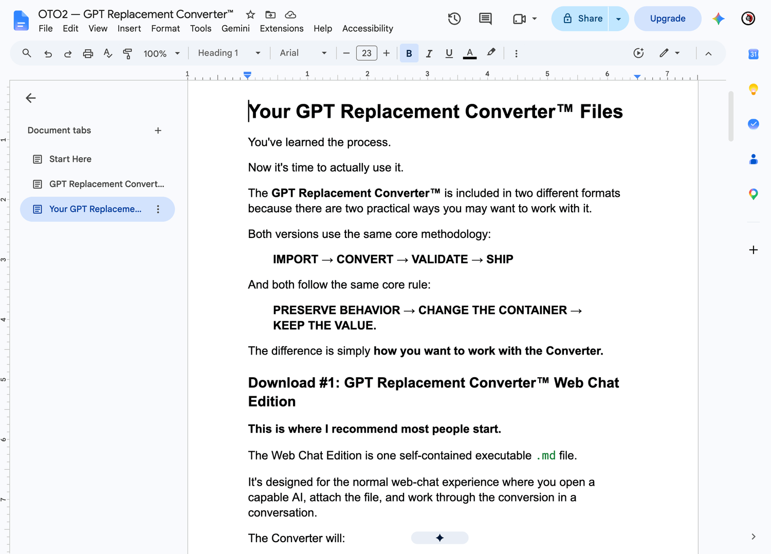 Two Ways to Convert Your GPT ... Start Simple, Then Scale When You Need To