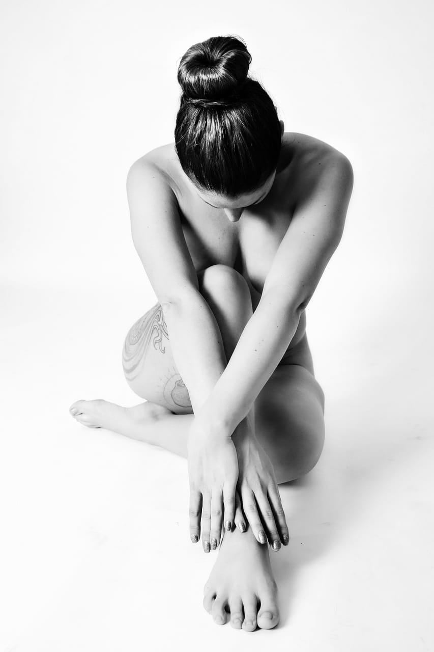 Fotografía de referencia en blanco y negro