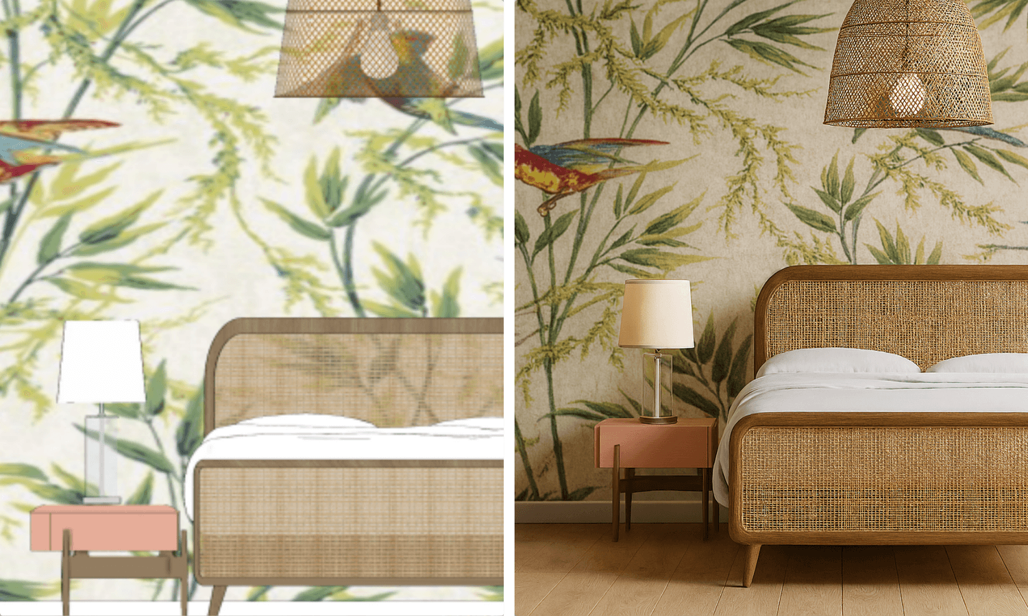 Falnézetből fotórealisztikus látványterv