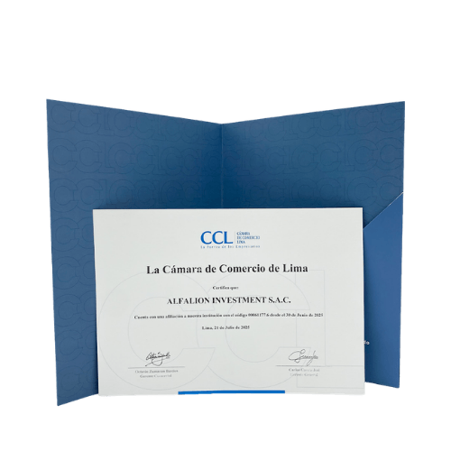 Reconocimiento Cámara de Comercio de Lima