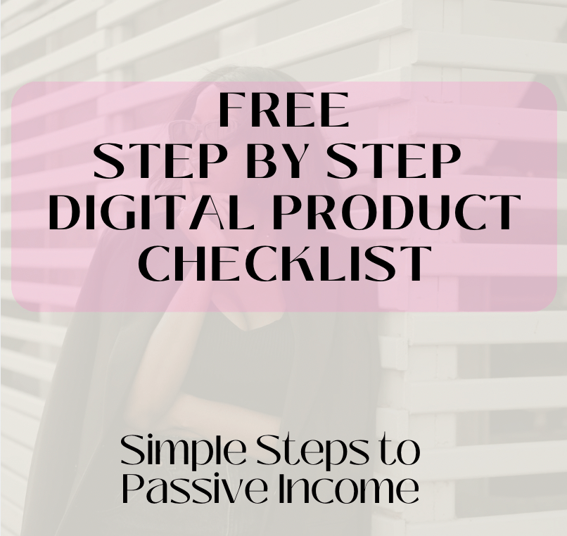Free How To Create Digital Products Checklist Free how to create digital products checklist