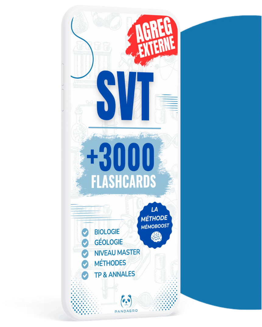 Pack Agrégation Externe SVT – Flashcards Pandagro