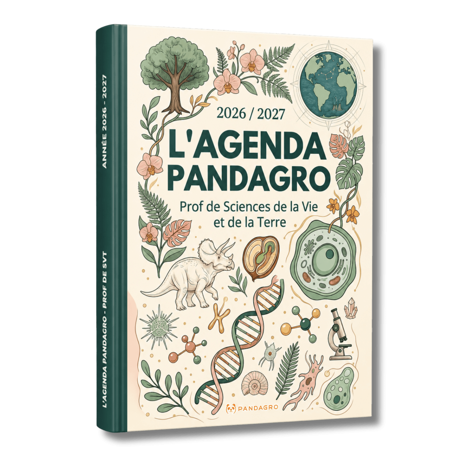 Agenda Pandagro illustrations
