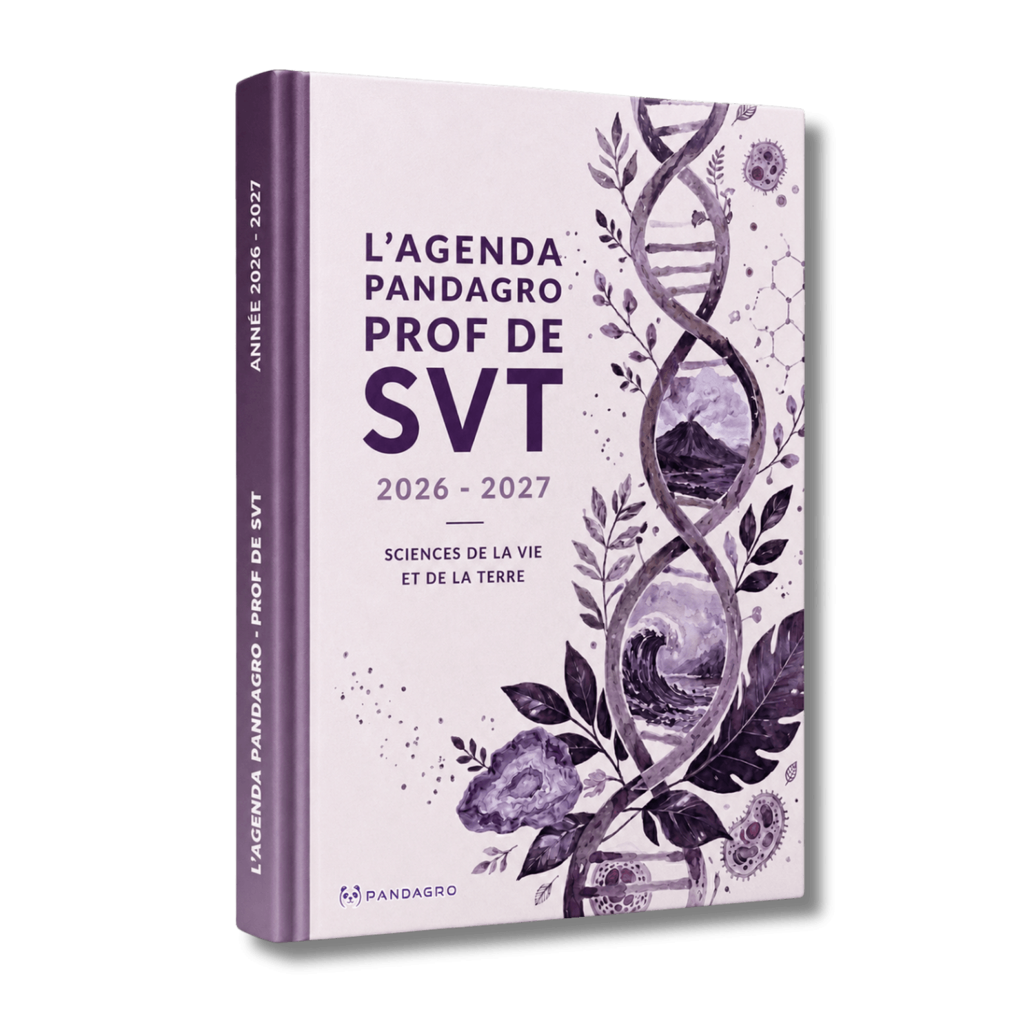 Agenda Pandagro violet