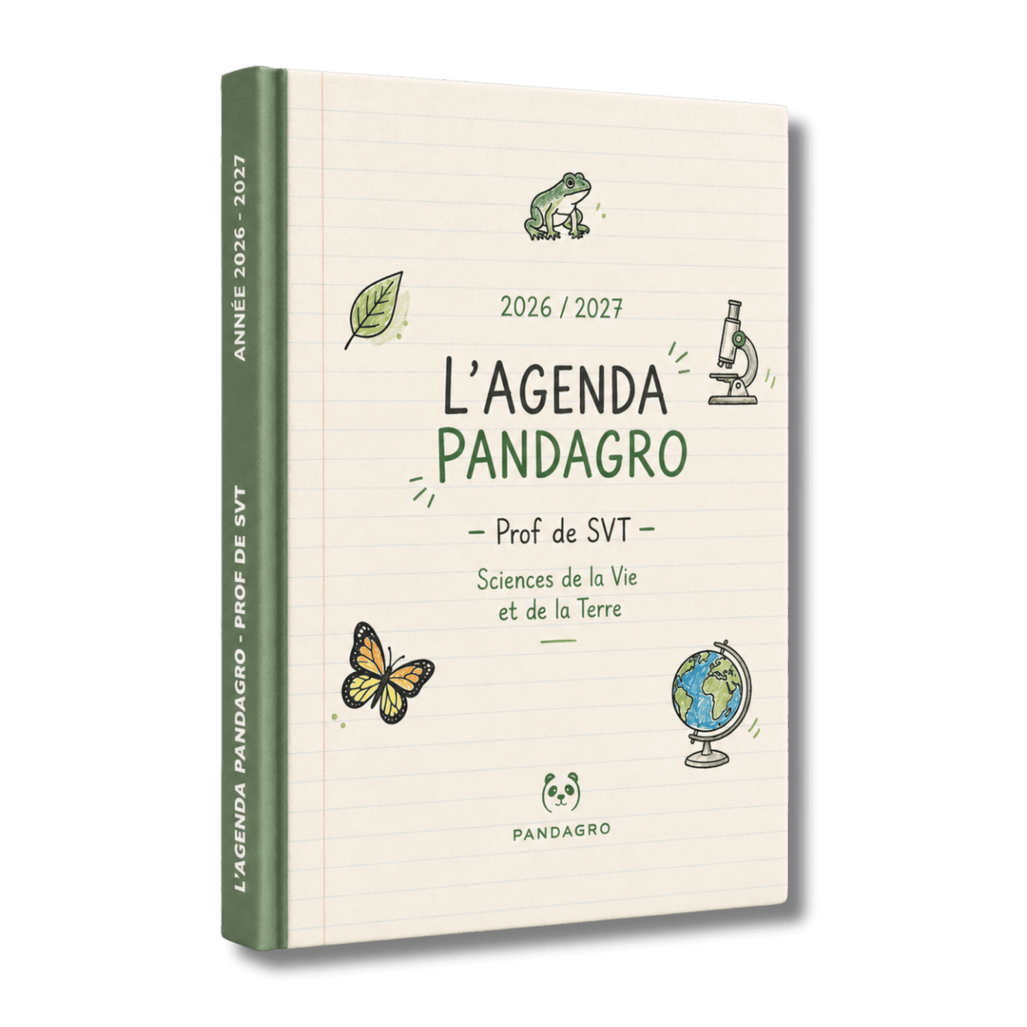 Agenda Pandagro SVT modèle 14