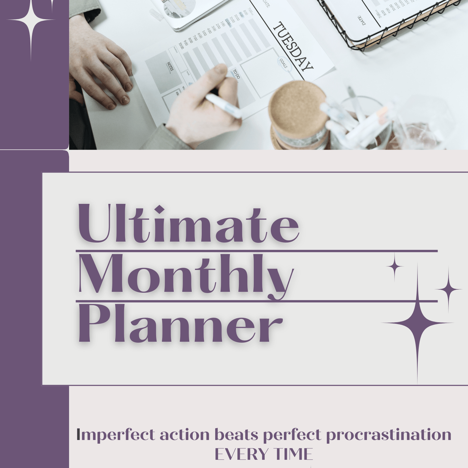 MIND|BODY|SOUL BIOHACKING METHOD™ Ultimate Monthly Planner