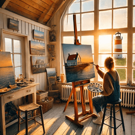 Online Atelier: Cursus Meditatief Schilderen ~ Maandag 19 januari 2026