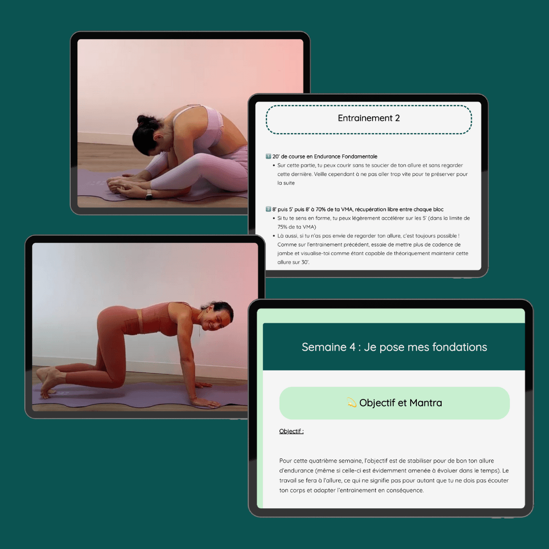 présentation de la semaine 3 et 4 du programme