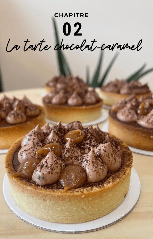 Chapitre 02, la tarte chocolat caramel