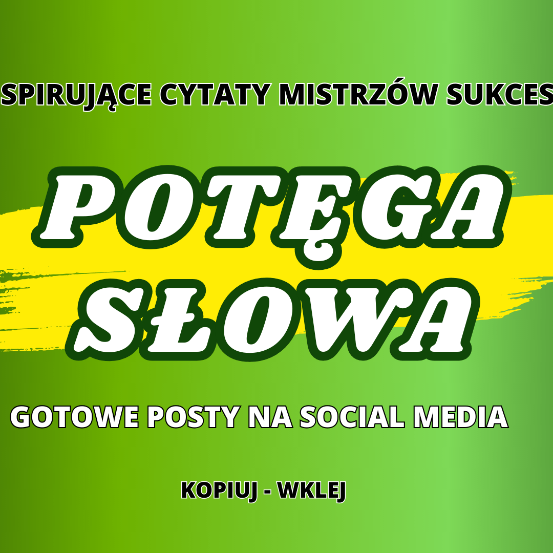 POTĘGA SŁOWA + 5 GRATISÓW