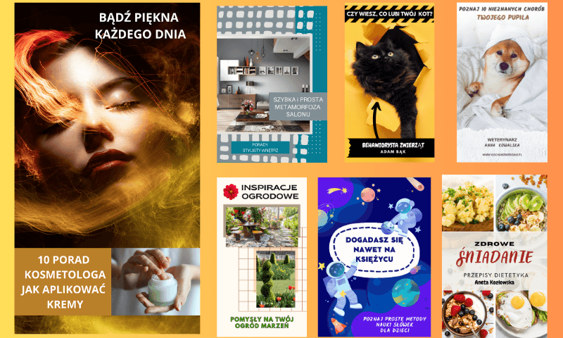 Projekt Okładki do eBooka - Tylko 60 zł!