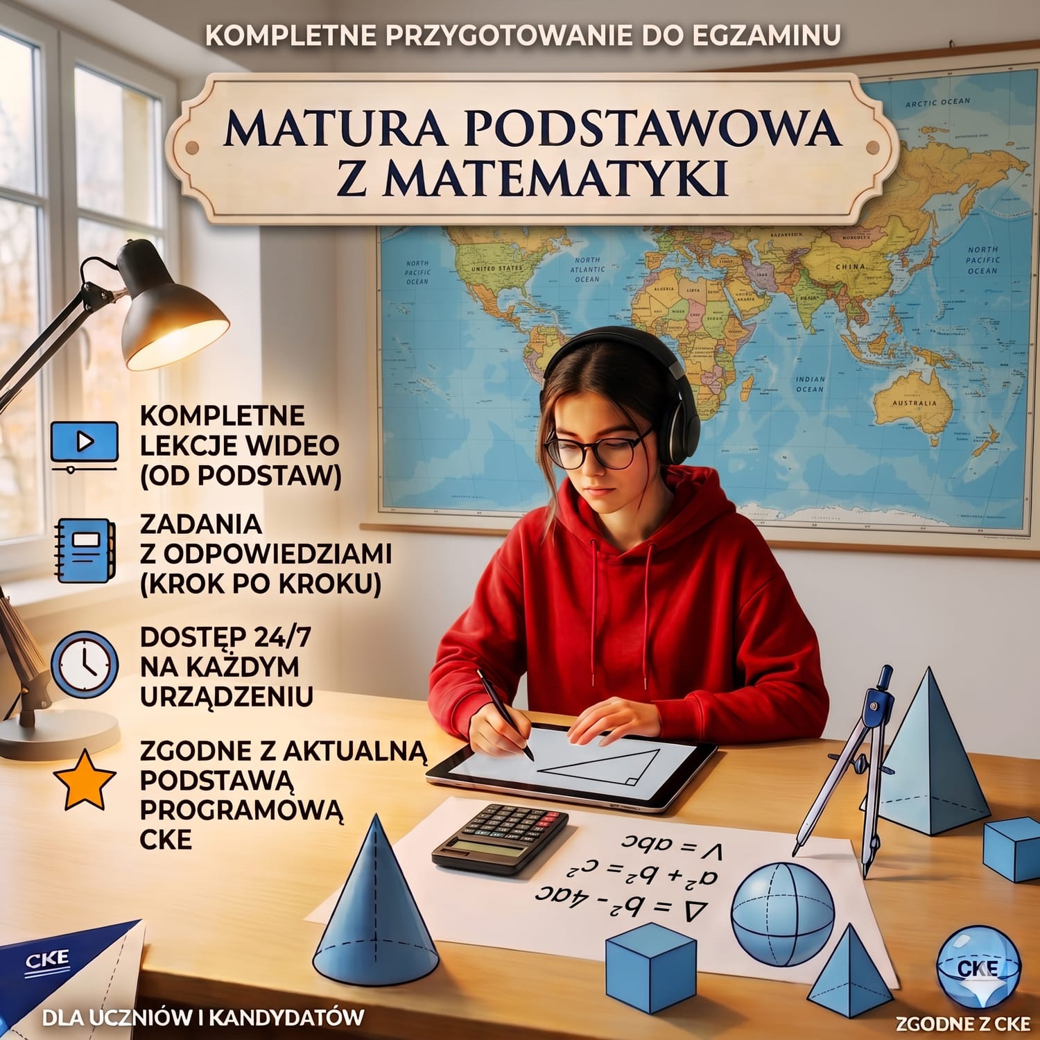 Jak zdać maturę z matmy na 100% bez stresu!