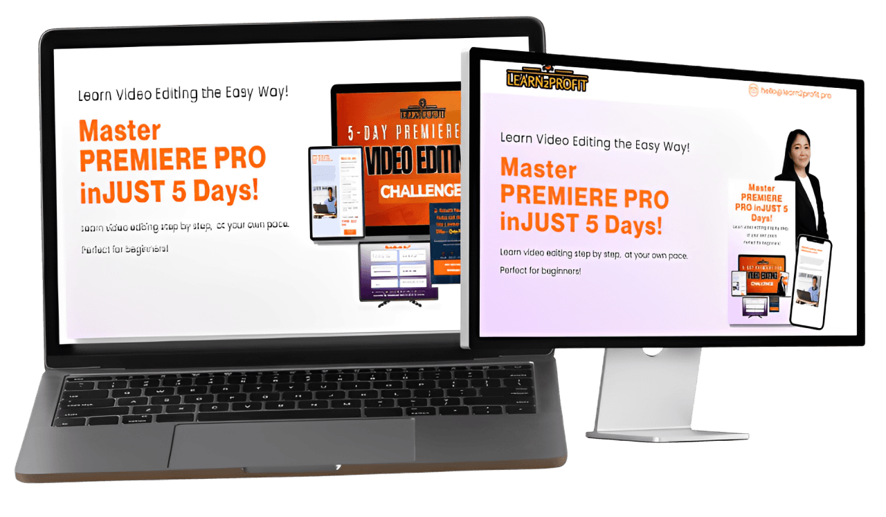 5-day video editing challenge | learn2Profit