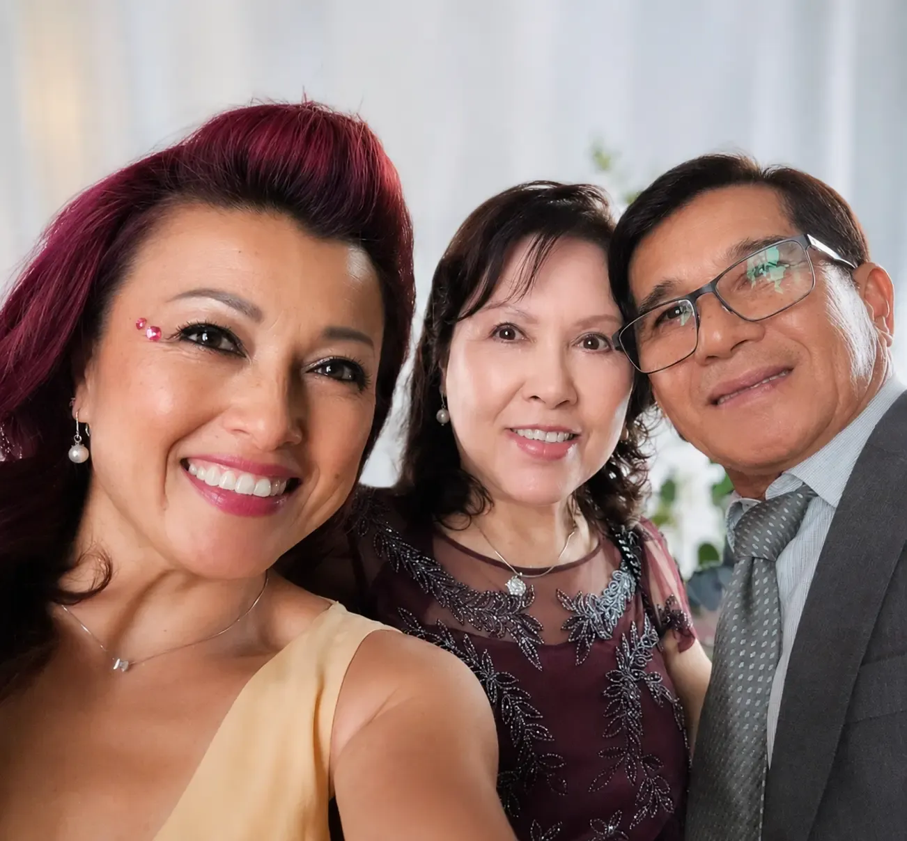 Me with my mum and dad
