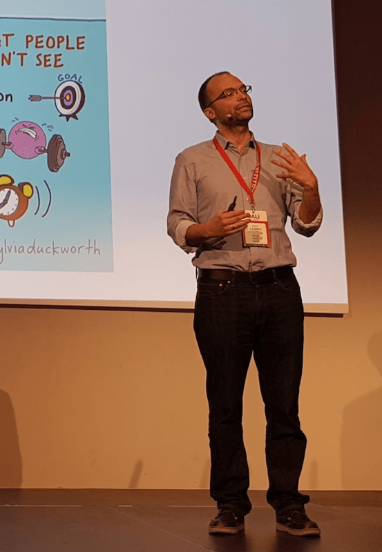 Fred Figueiredo, presenting to 200+ at the ALI Conference (2019)