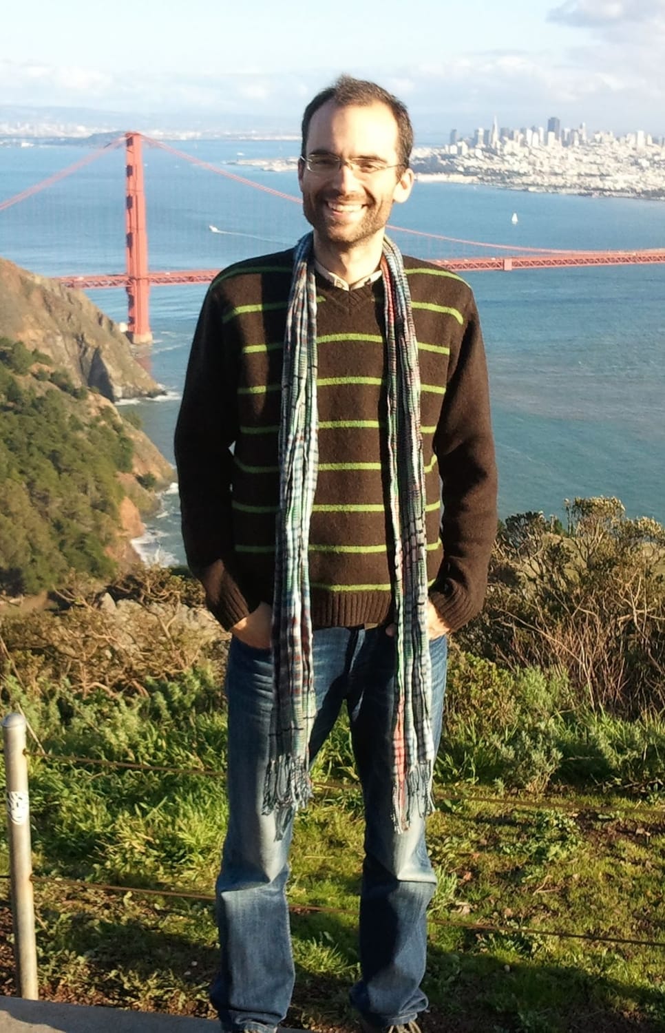 Fred Figueiredo in San Francisco, while struggling with mental health in is late 20s
