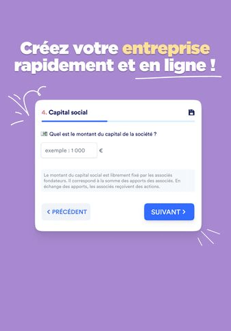 création entreprise legalplace