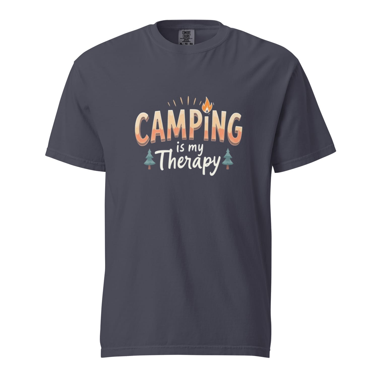 Camping is my Therapy Graphite Tee