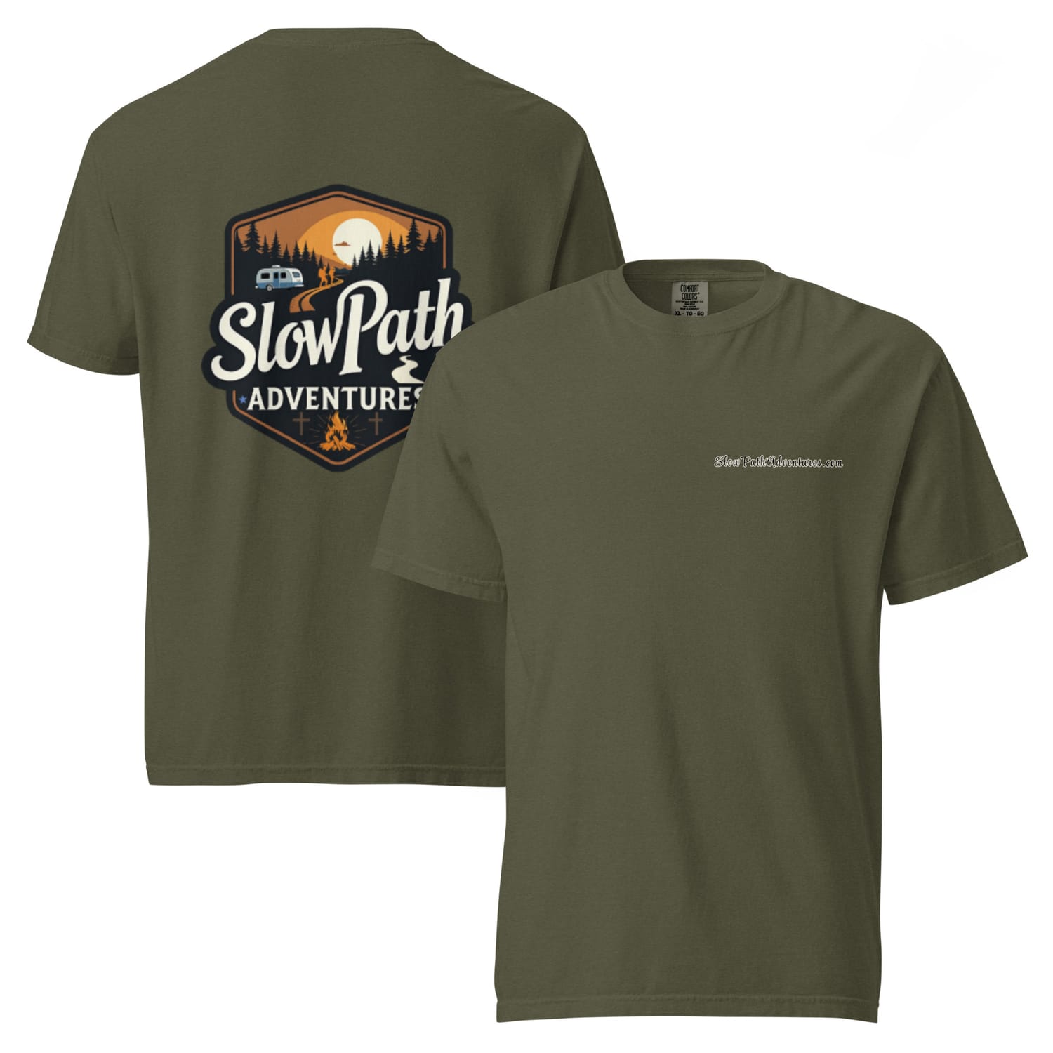Sage SPA Logo on back w/website T Shirt