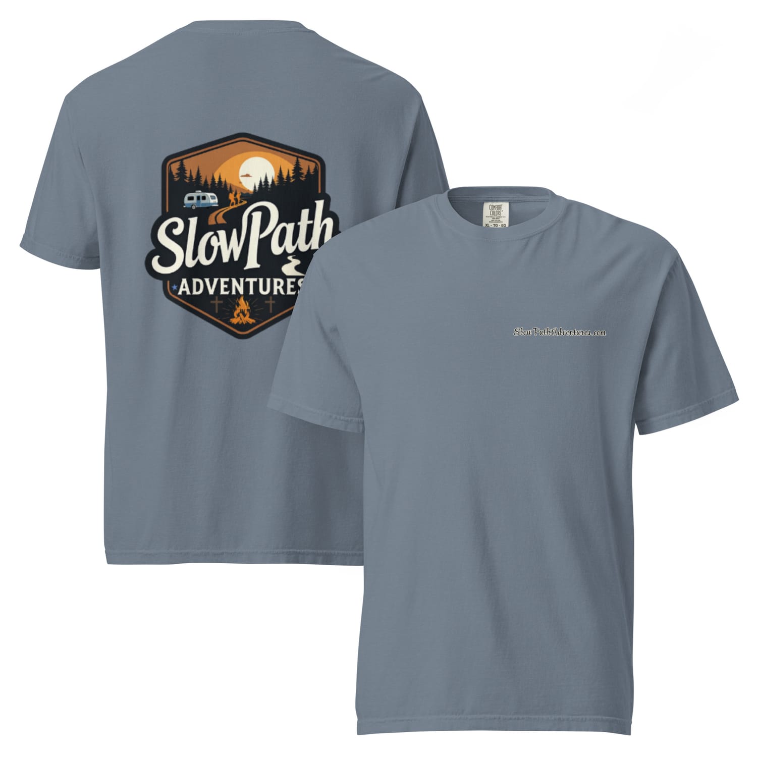 Blue Jean SPA Logo on back w/website T Shirt