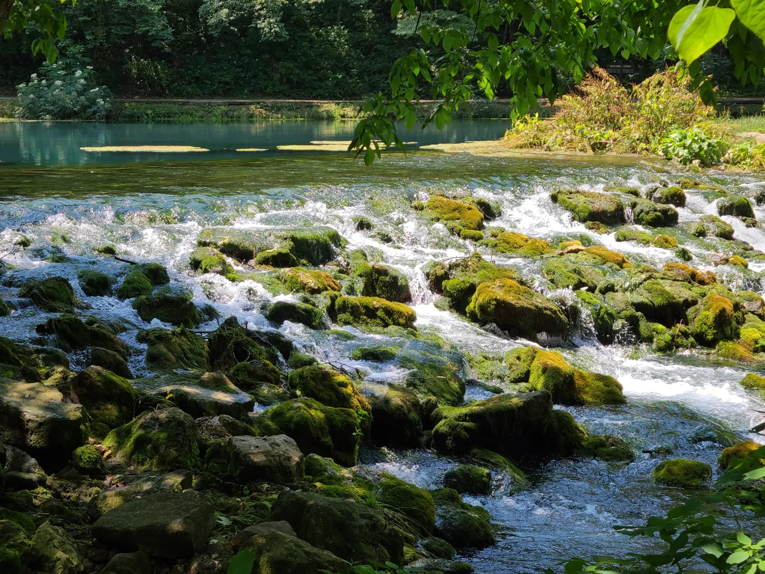 Maramec Spring Park Missouri Waterfall