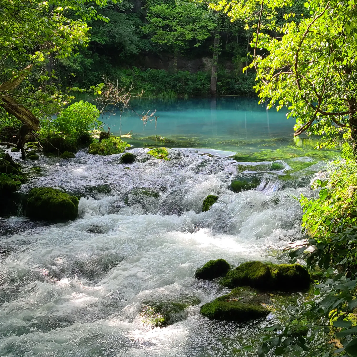 Alley Spring Cascade Ozark National Scenic Riverway Eminence Missouri