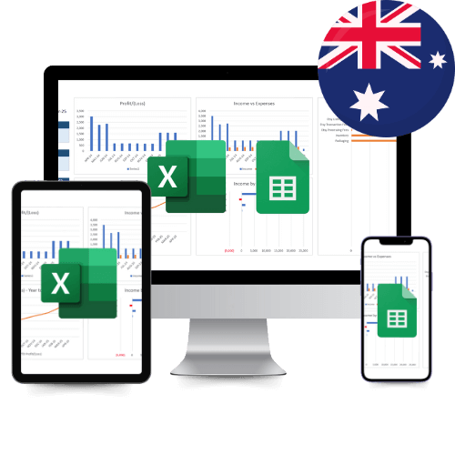 australian bookkeeping template