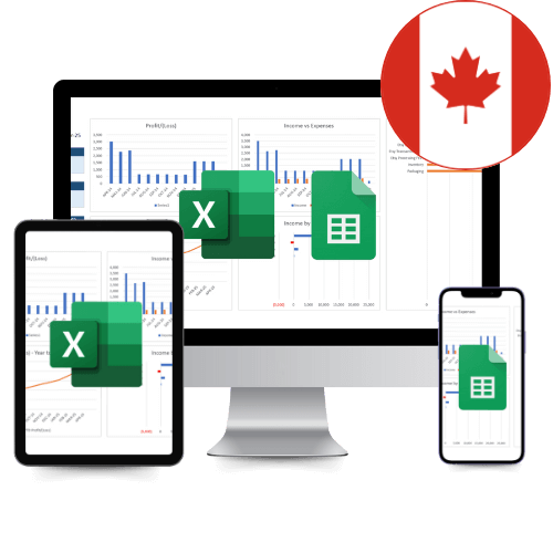 canadian bookkeeping template