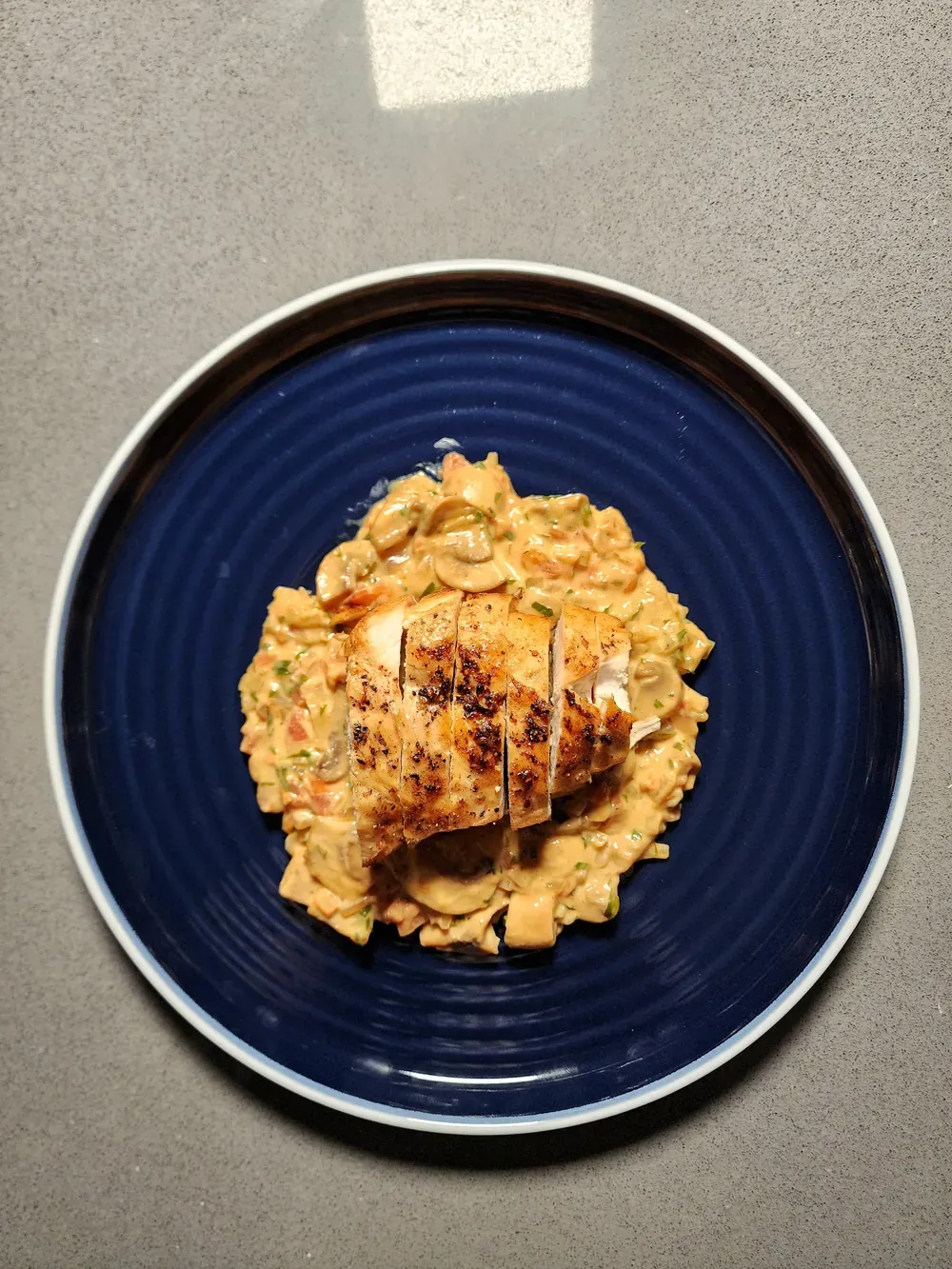 Classic Chicken Chasseur hunter's sauce