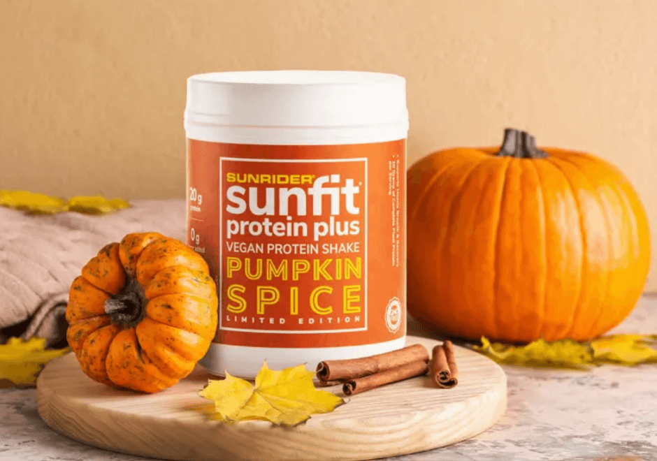 Sunfit Protein Plus Pumpkin Spice – shake végétalien édition limitée de Sunrider