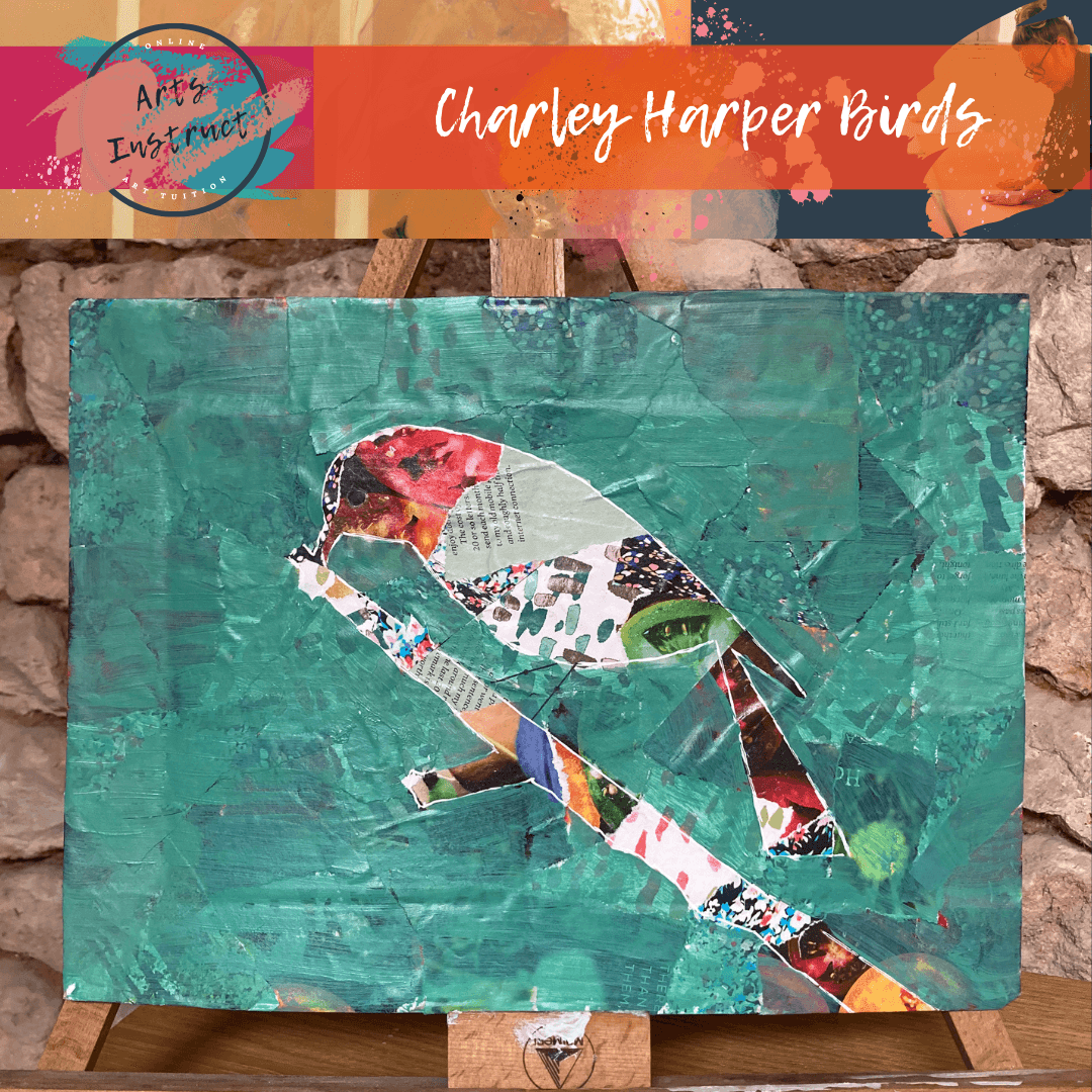 Explore four different artists under the theme or Creatures and Characters, including creating your own Tim Burton inspired portrait.